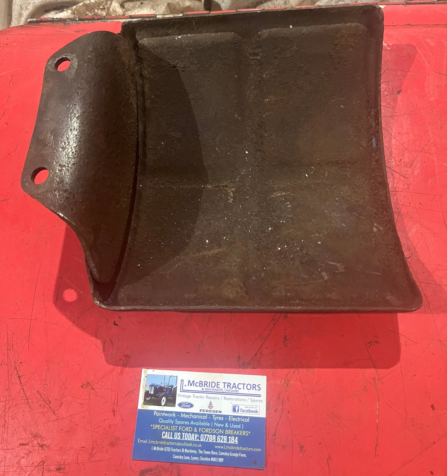 Fordson Major belt pulley guard