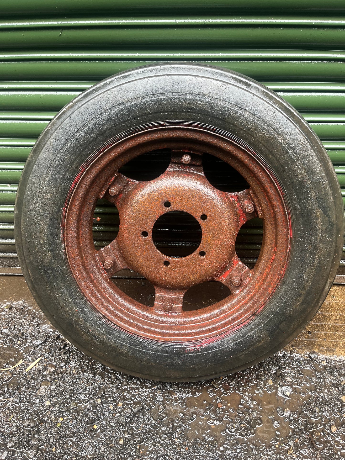 Cropmaster front wheel & tyre