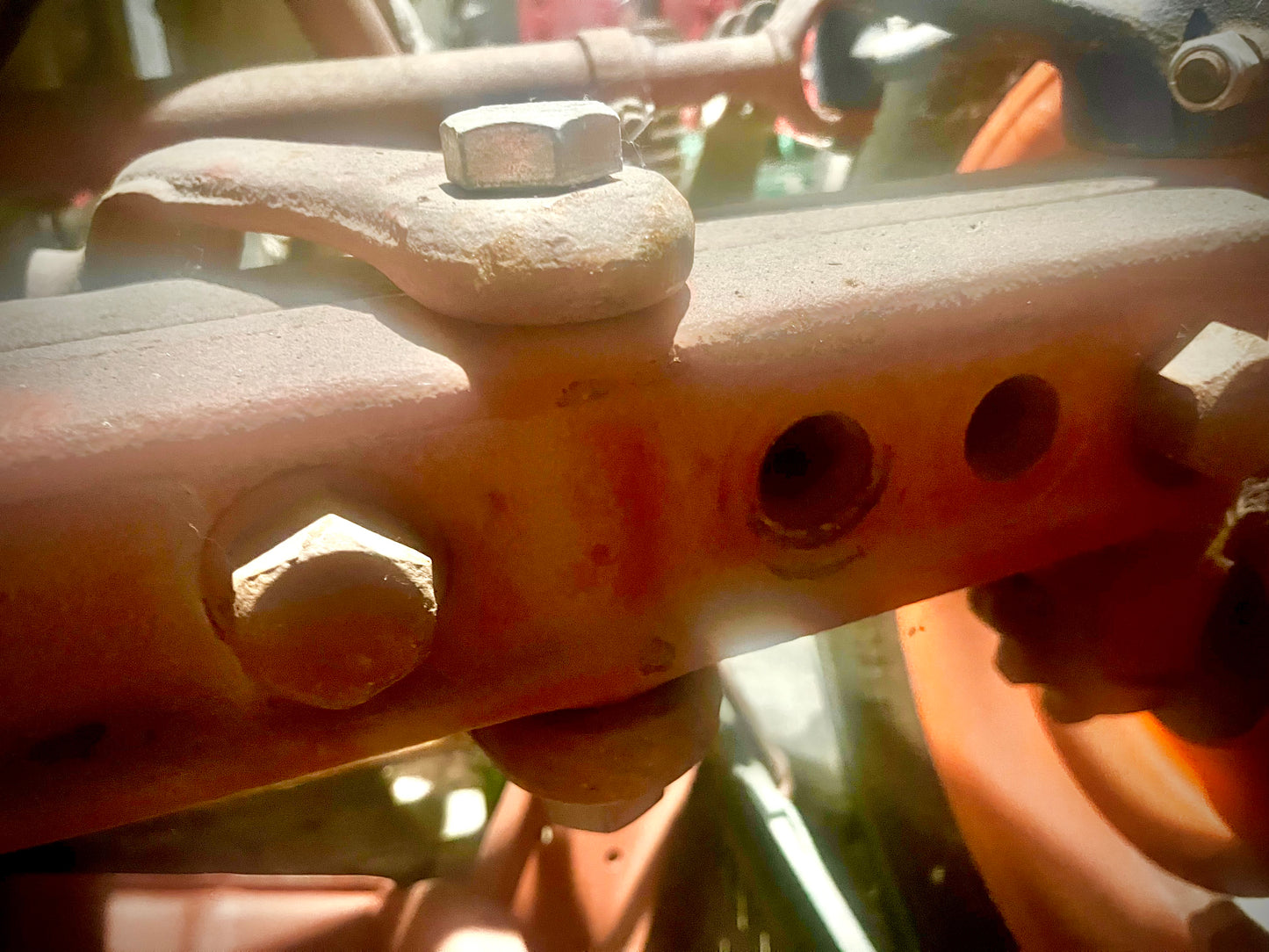 Front axle bolts (pair)