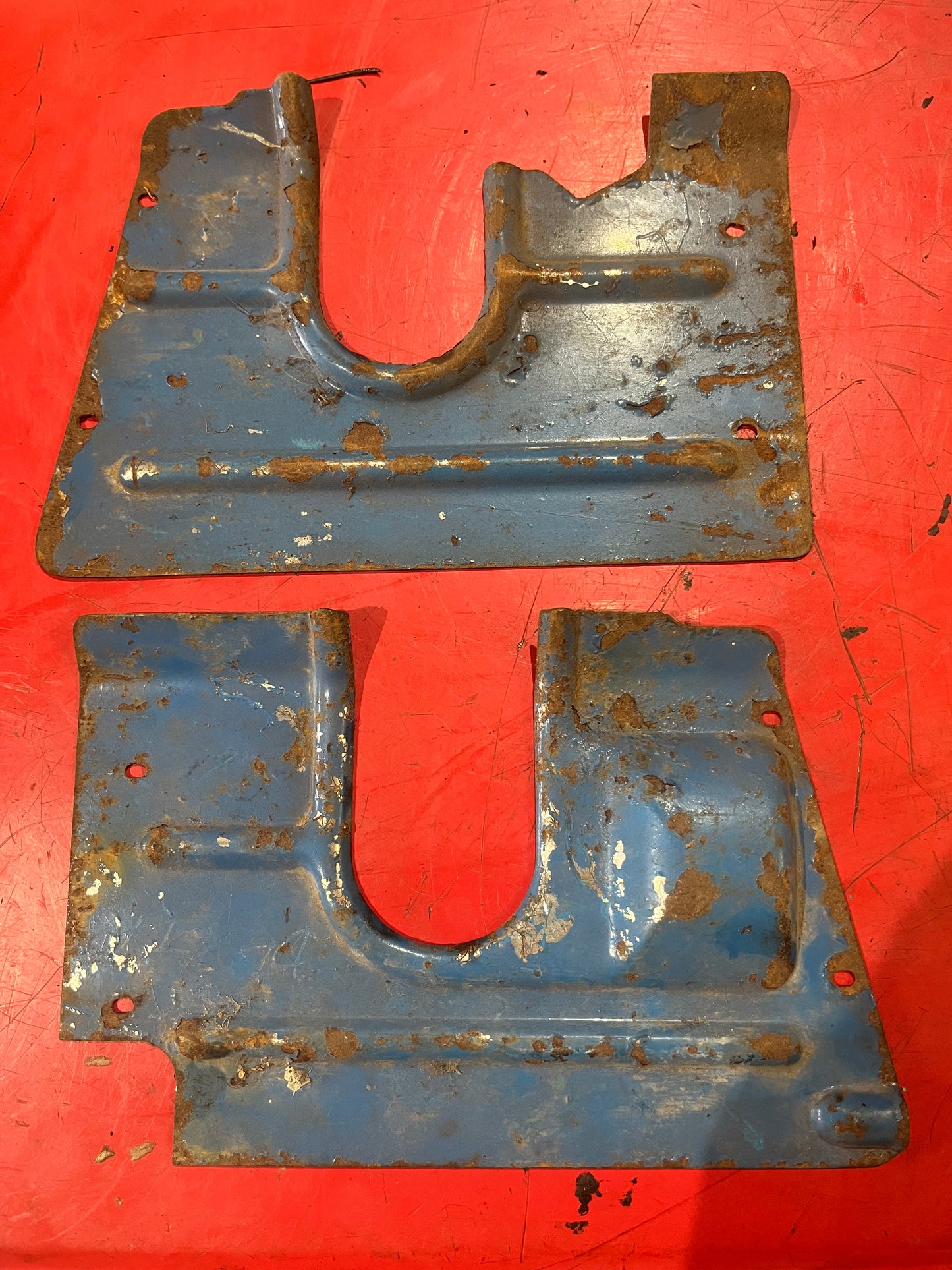Steering box covers (pair)