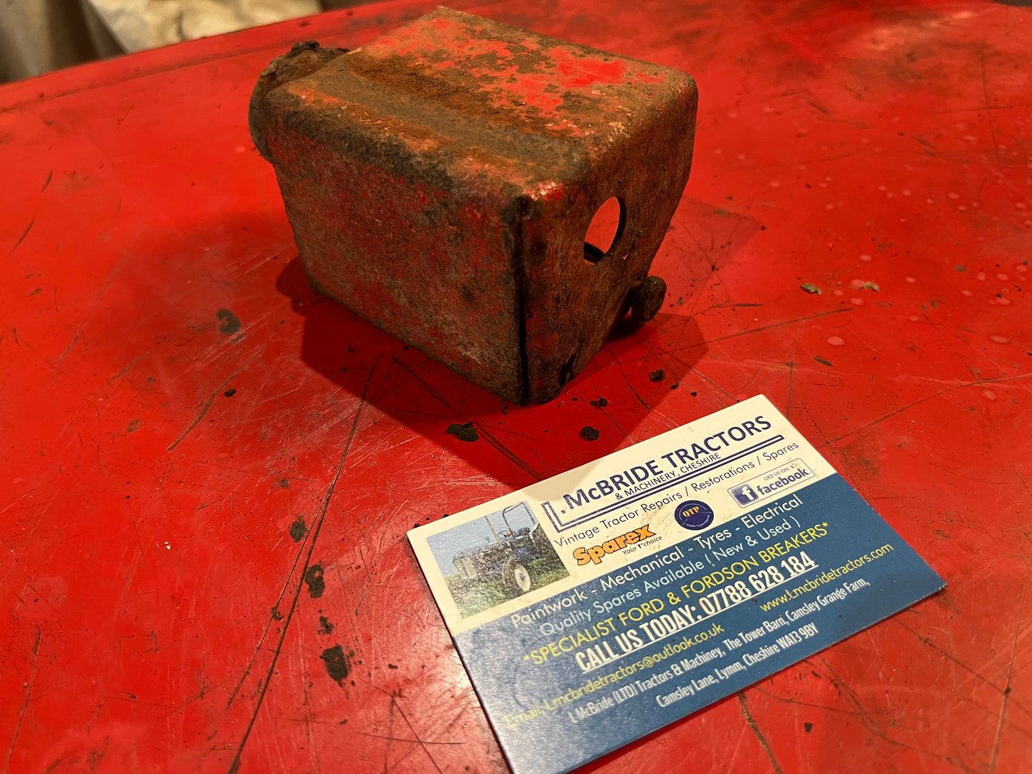 Massey Ferguson trailer plug socket & bracket