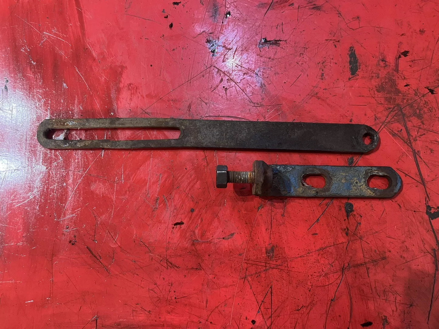 Fordson Diesel E1A Major Dynamo Adjustment Brackets
