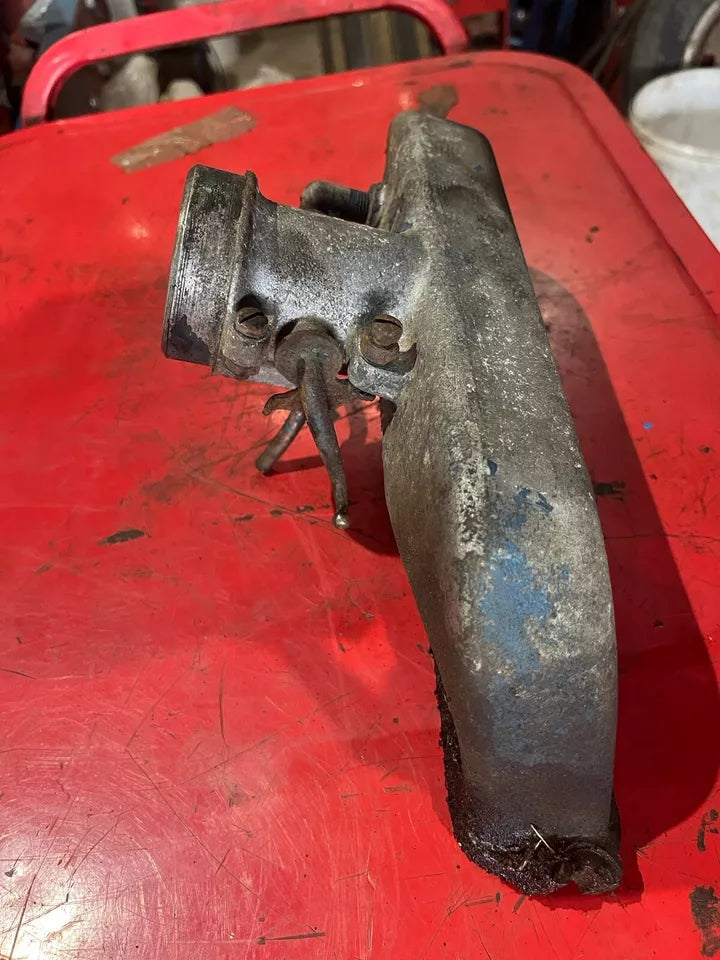 Fordson Major Original Air Intake Inlet Manifold Early Style With Breather Elbow