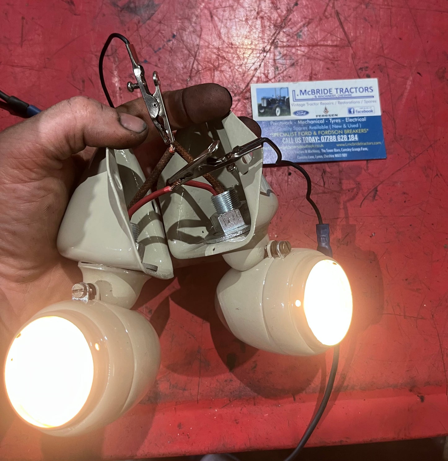 Genuine Butlers sidelights Fordson Major