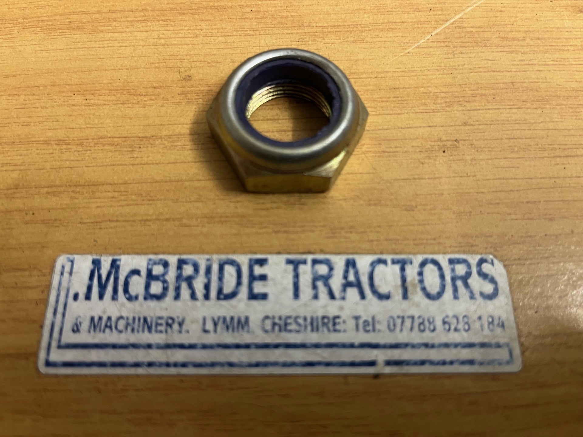 FORD 1000 SERIES STEERING WHEEL NUT – L McBride Tractors & Machinery