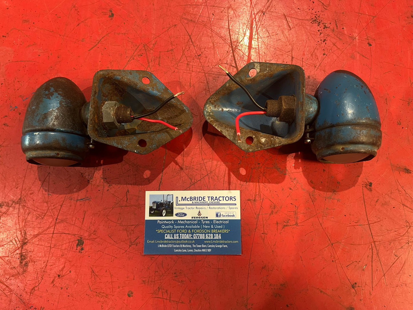 Genuine Butlers sidelights Fordson Major