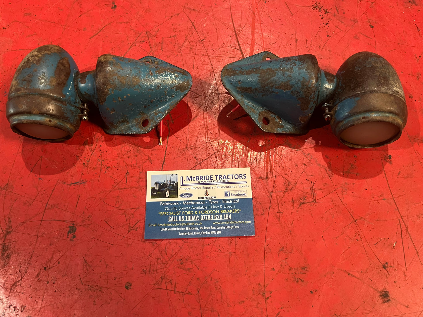 Genuine Butlers sidelights Fordson Major