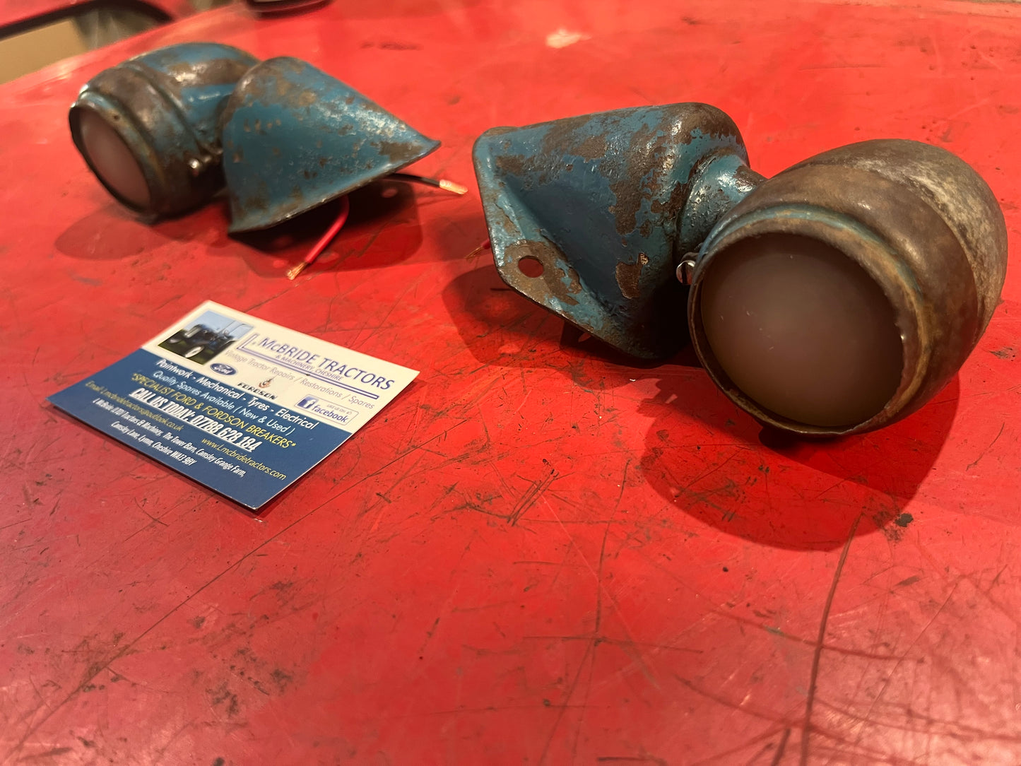Genuine Butlers sidelights Fordson Major