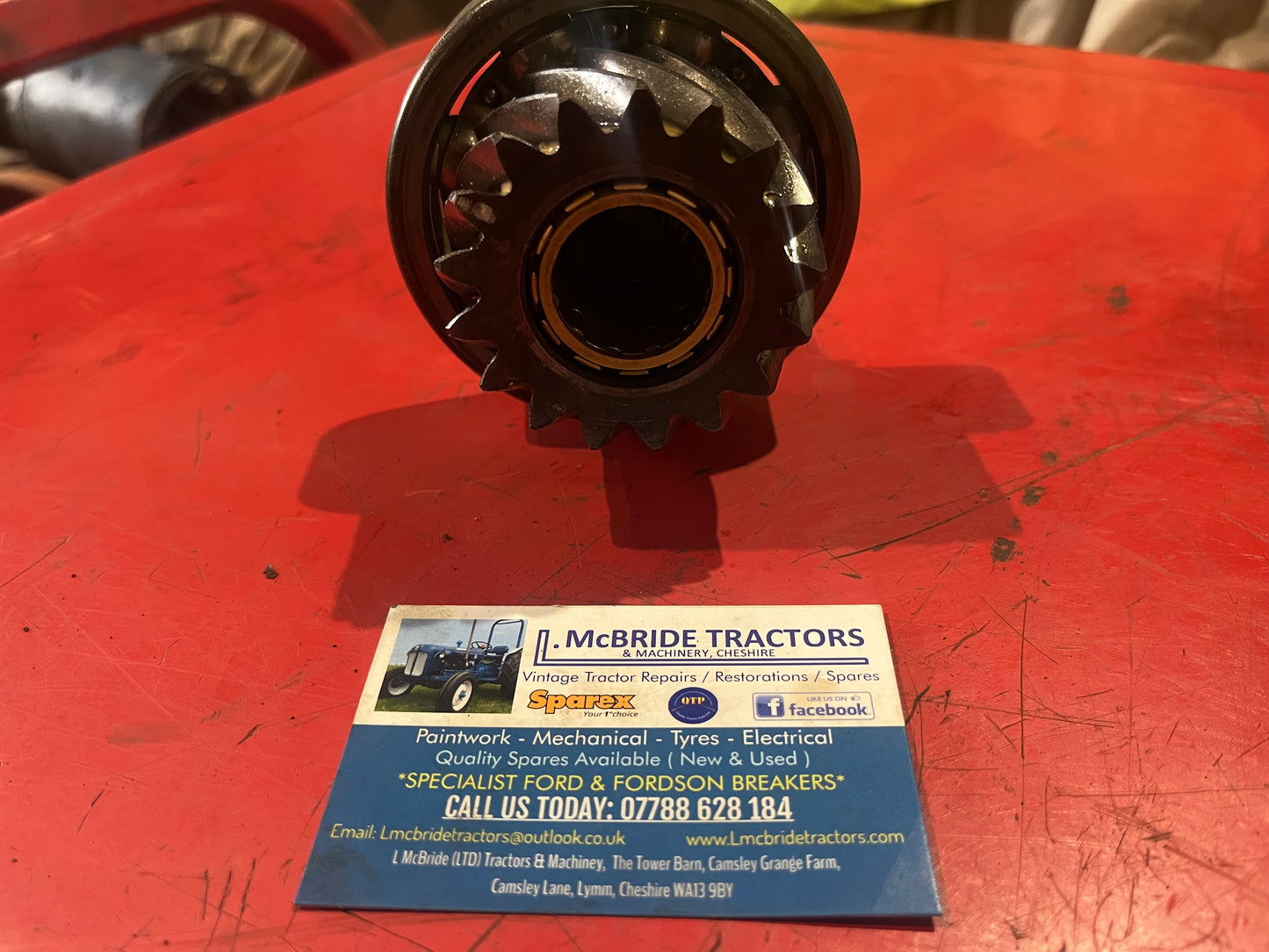 Livedrive input shaft & roller bearing
