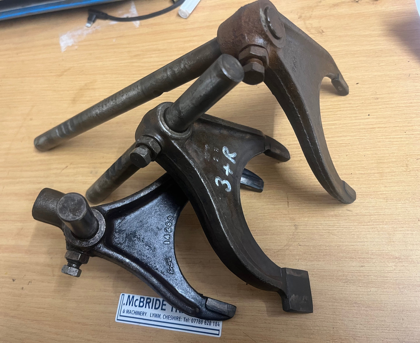 Gearbox selector rails & forks