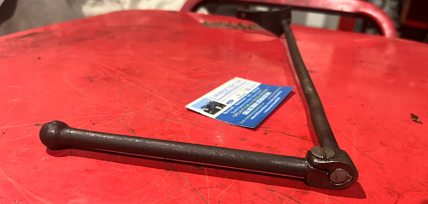 Throttle lever & linkage rod