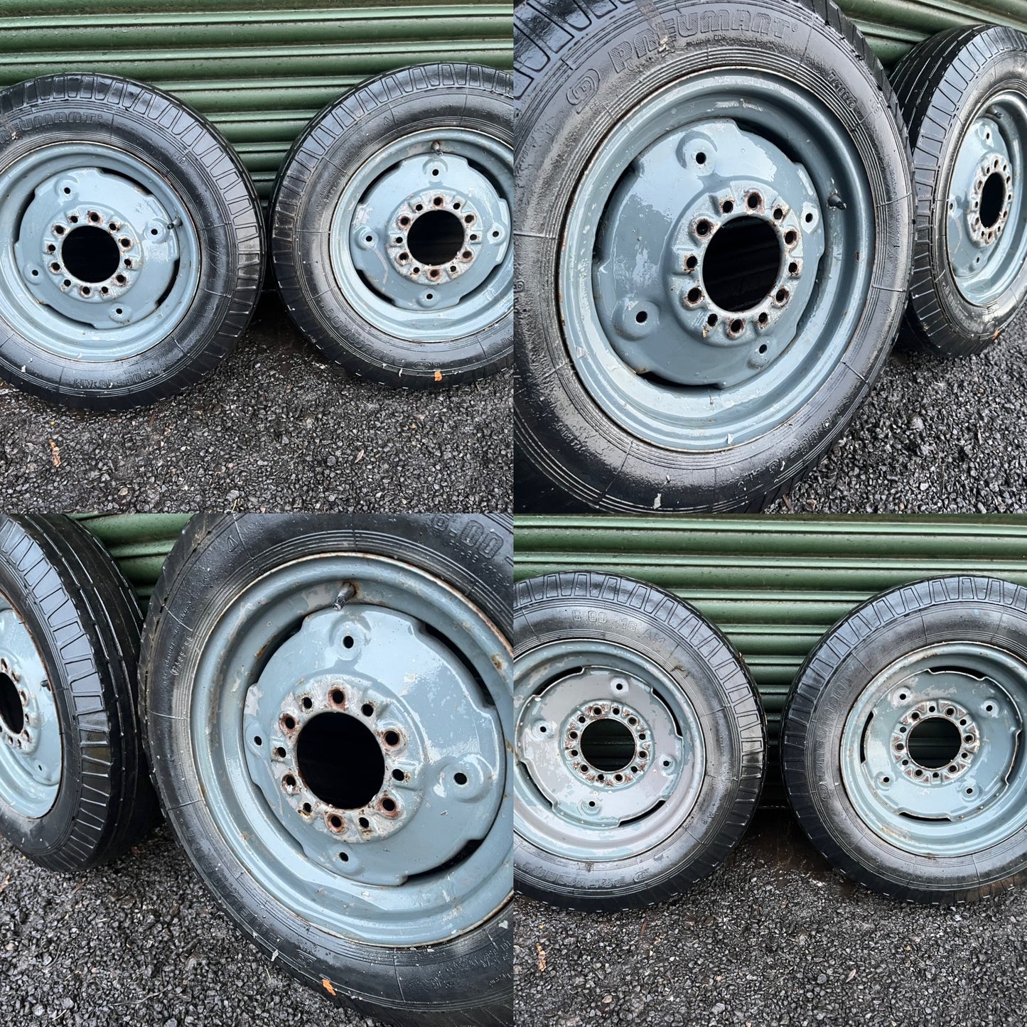 Massey Ferguson 6.00 x 16 Front wheels