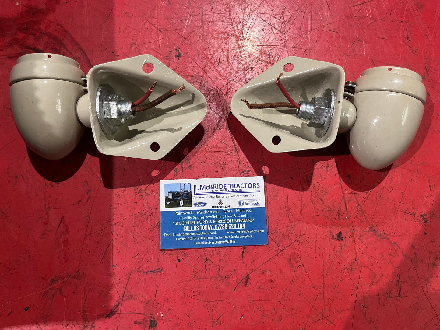 Genuine Butlers sidelights Fordson Major