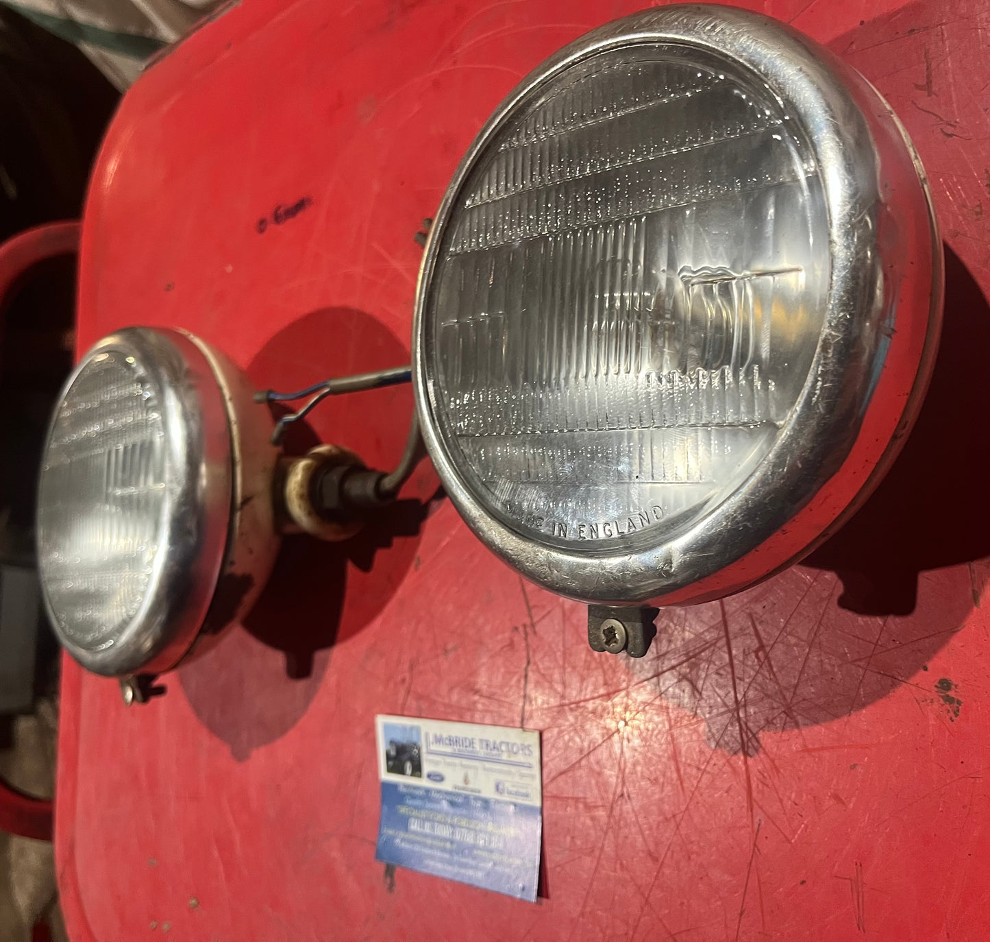 Butlers skinny back headlights