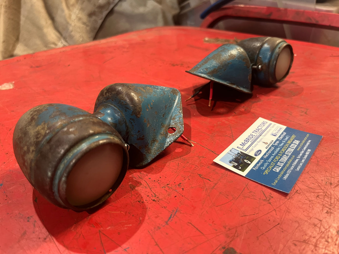 Genuine Butlers sidelights Fordson Major