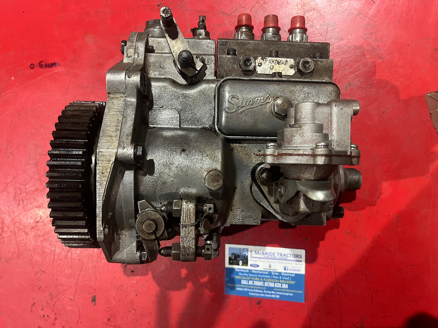 Super Dexta Simms minimec mechanical injection pump
