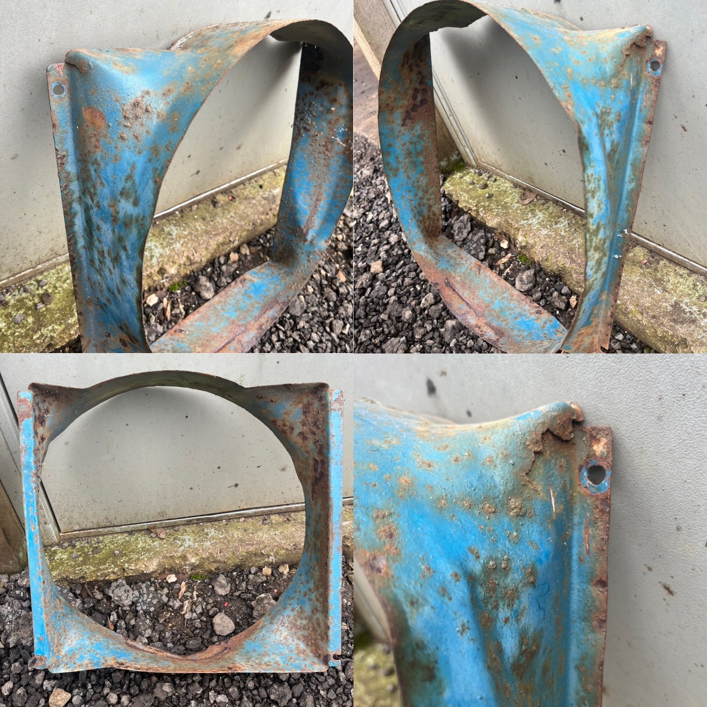 Dexta radiator fan cowling