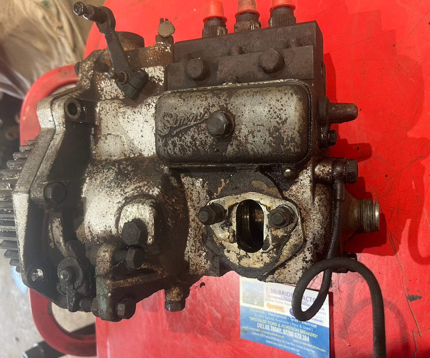 Simms minimec mechanical injection pump