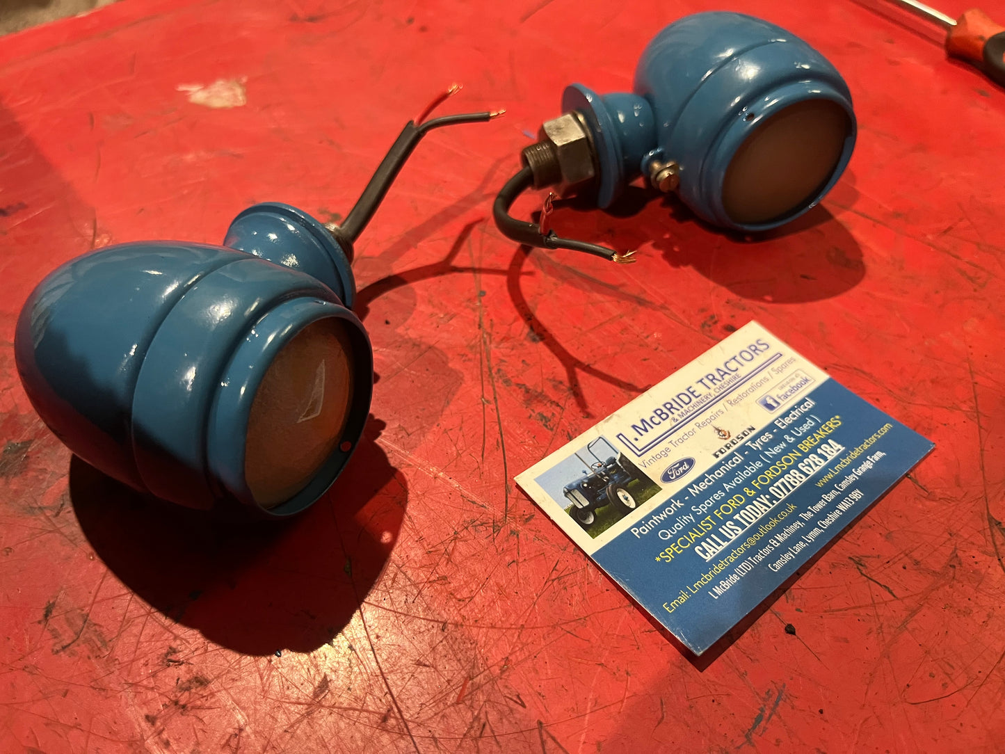 Genuine Butlers sidelights Fordson Major
