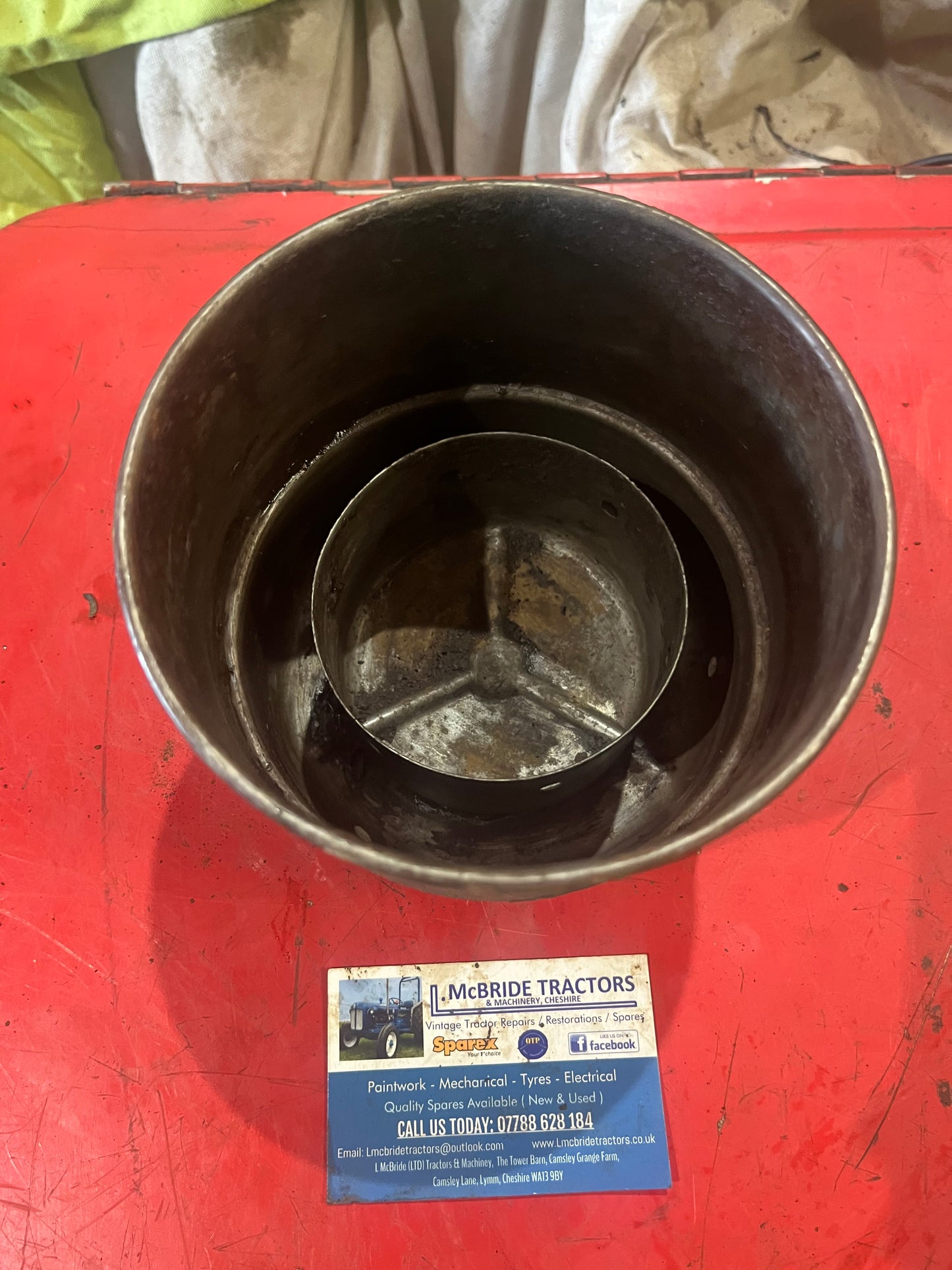 air filter oil bowl