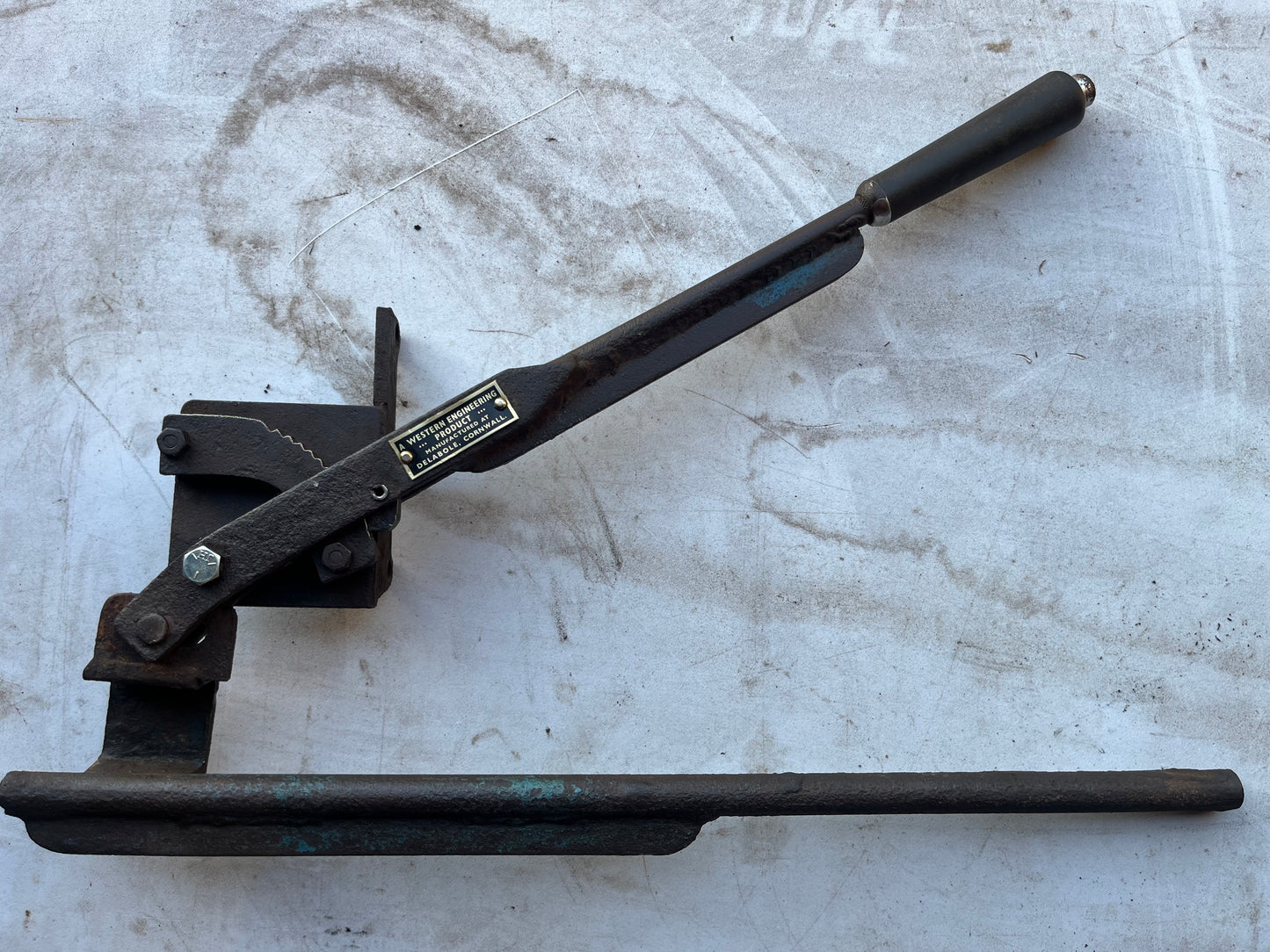 ‘Western engineering’ handbrake