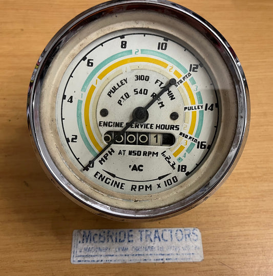 Fordson Major E1A tacho clock NEW OLD STOCK