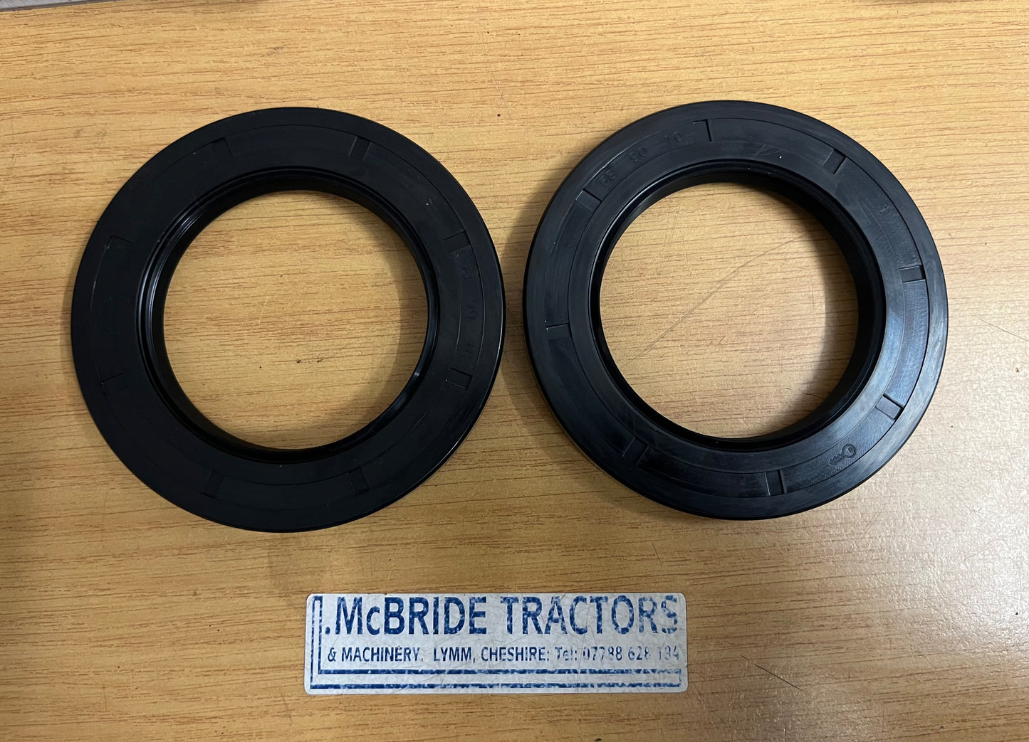 Fordson Major E1A / Power Bull pinion inner brake shaft oil seals E1ADKN2773A