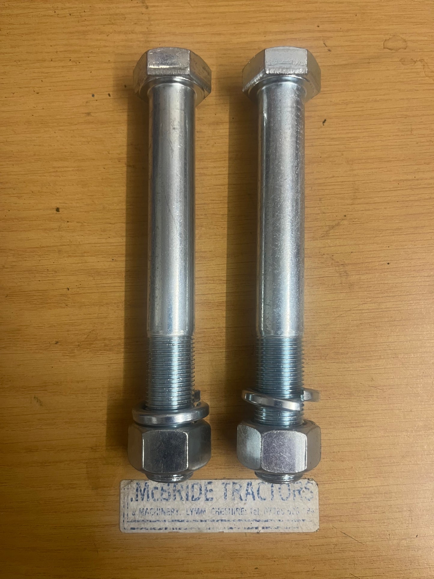 Front axle bolts (pair)