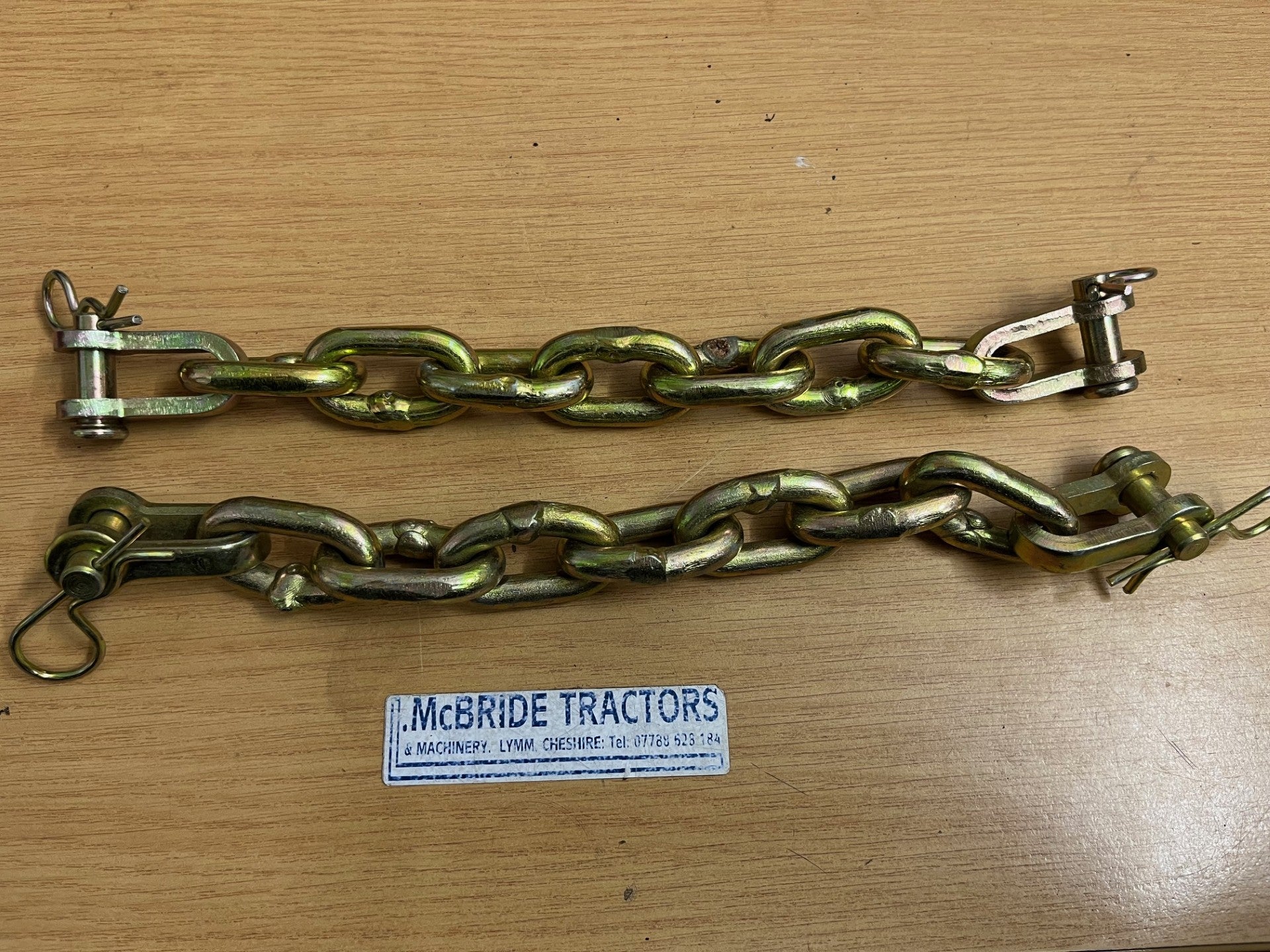 Check Mark Chain CHECK CHAINS – L McBride Tractors & Machinery
