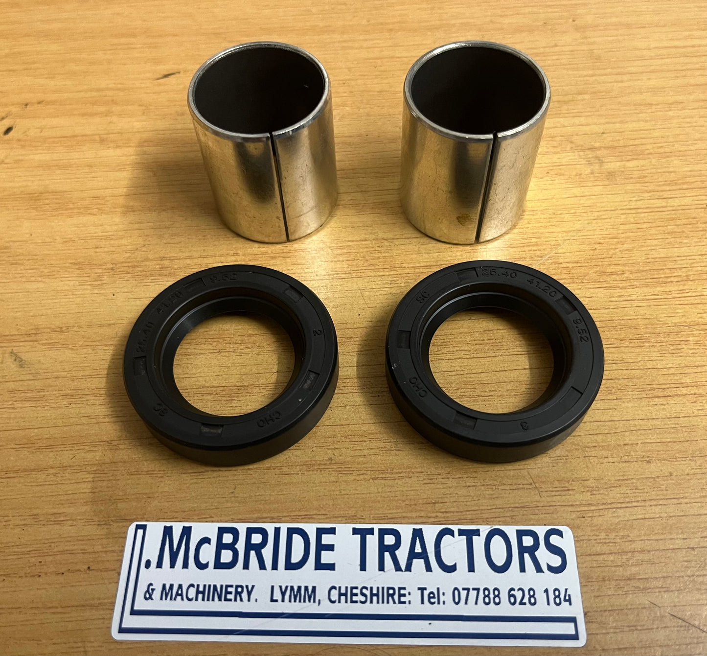 Brake cross shaft bush & seal kit