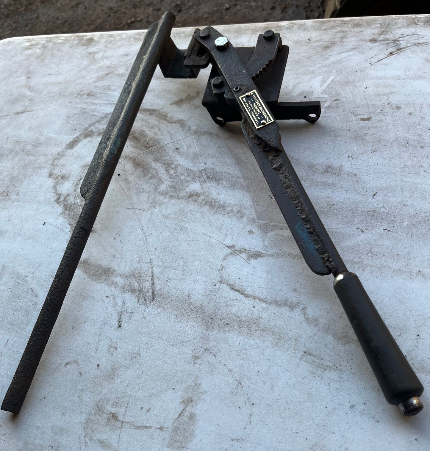 ‘Western engineering’ handbrake