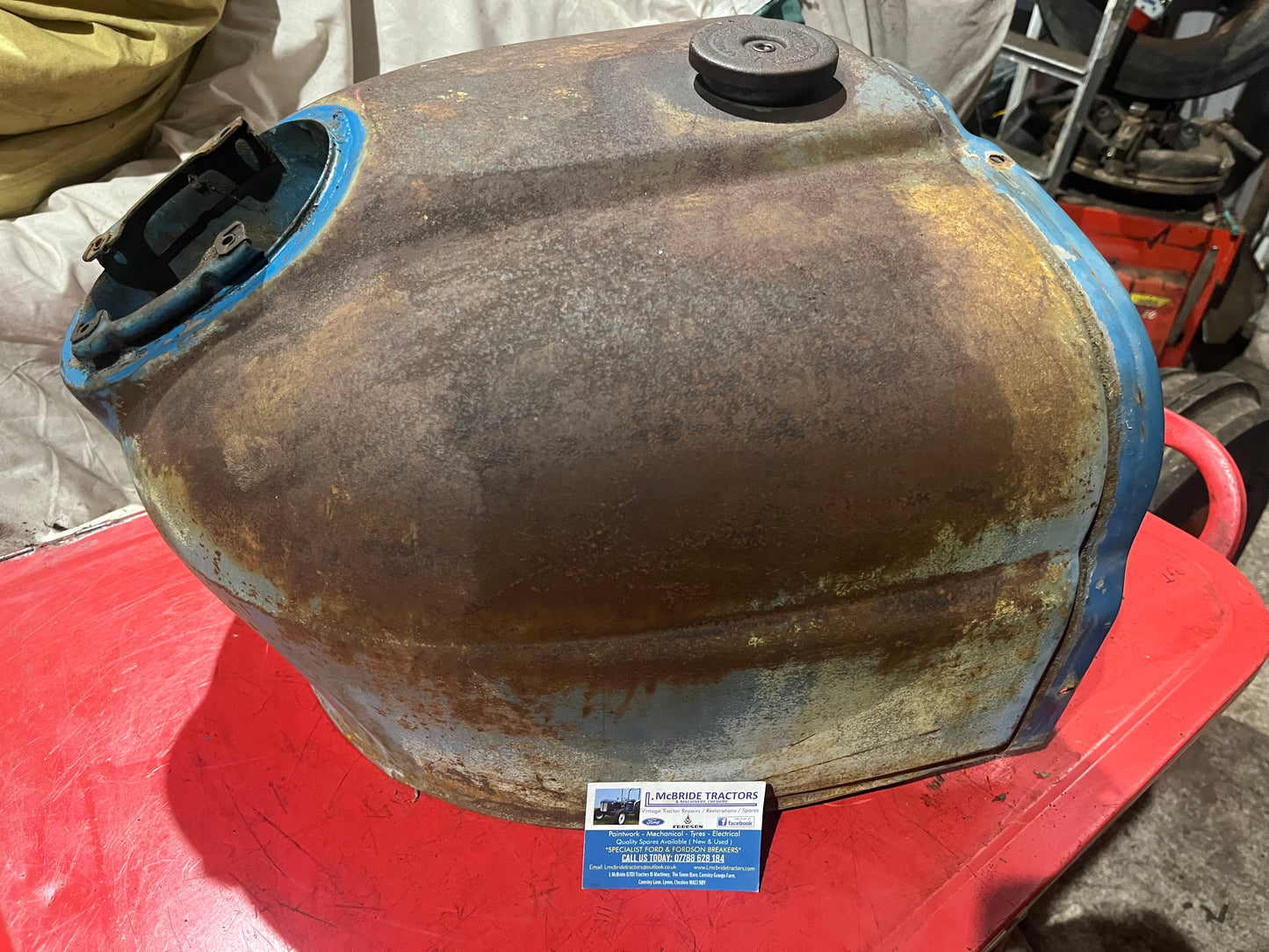 Dexta diesel tank