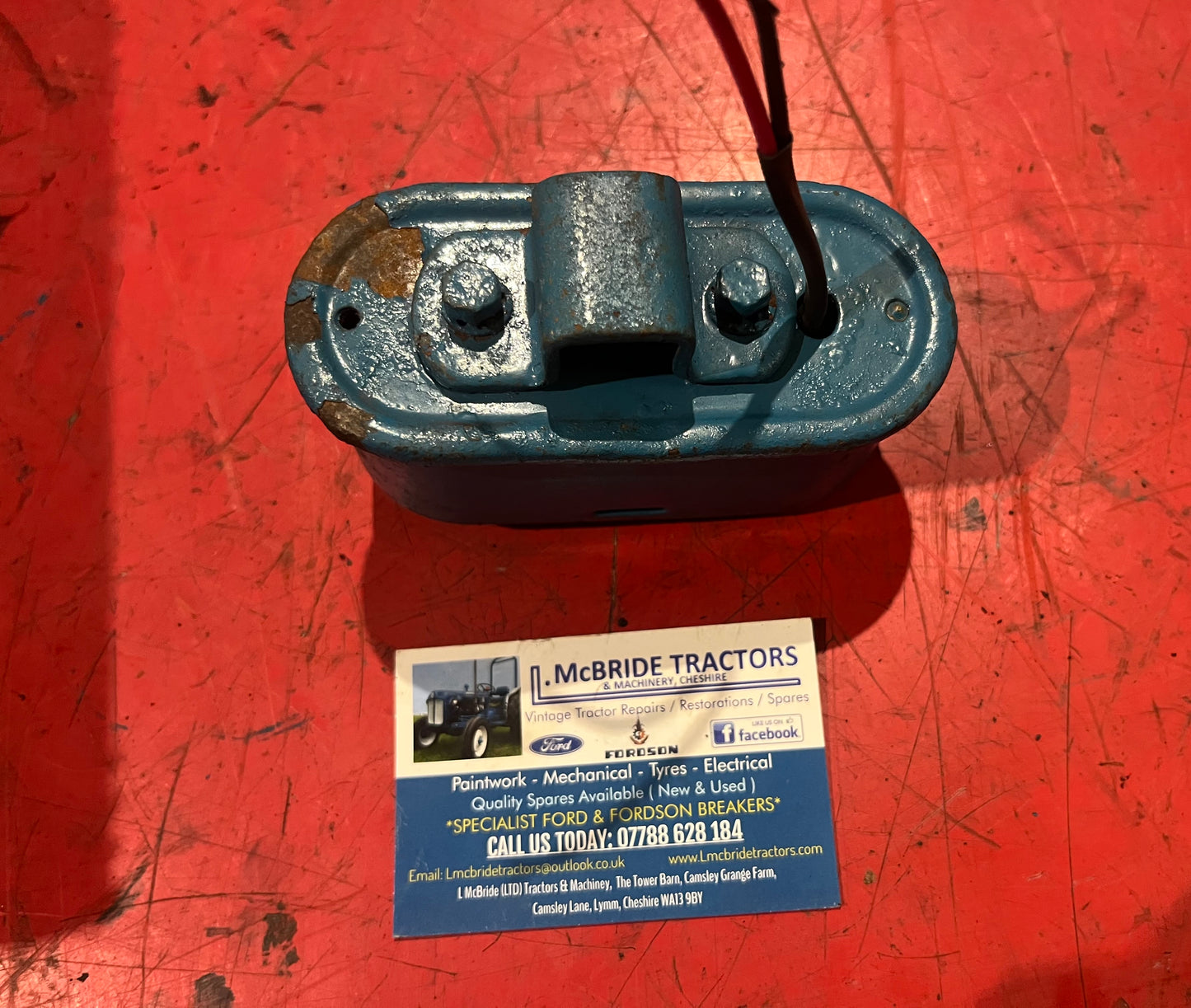Fordson Major original rear light