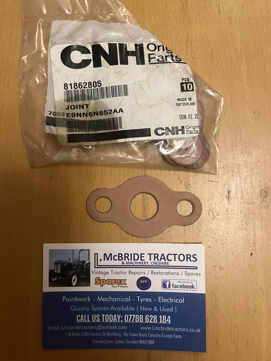 GENUINE FORD NEW HOLLAND 10 40 Series TURBO OIL PIPE GASKET NOS E9NN6N652AA