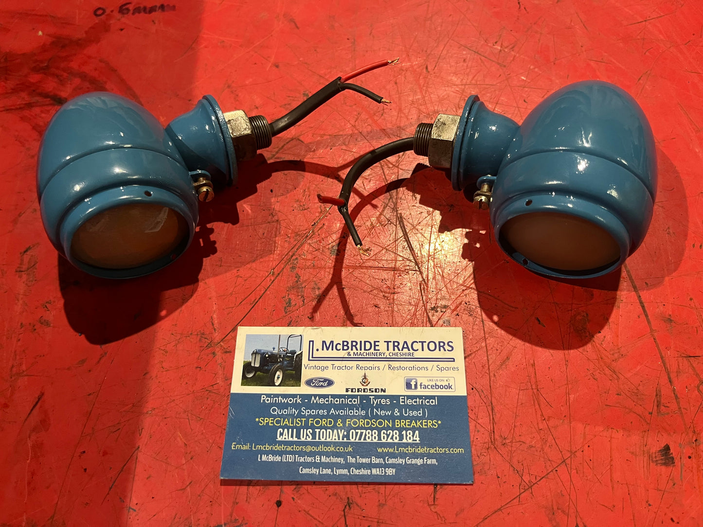 Genuine Butlers sidelights Fordson Major