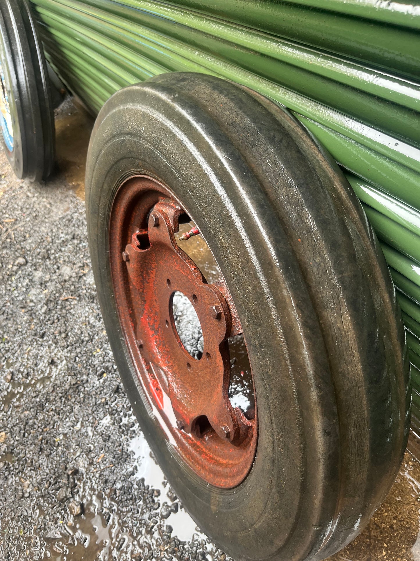 Cropmaster front wheel & tyre