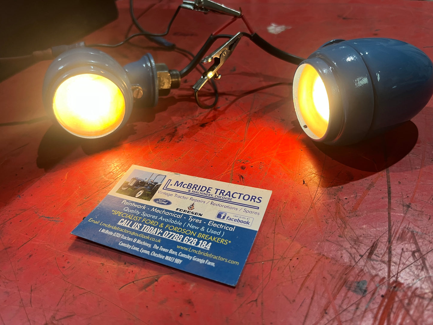Genuine Butlers sidelights Fordson Major