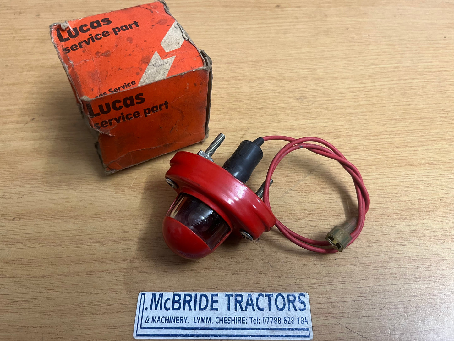 Massey Ferguson Lucas dash light new old stock