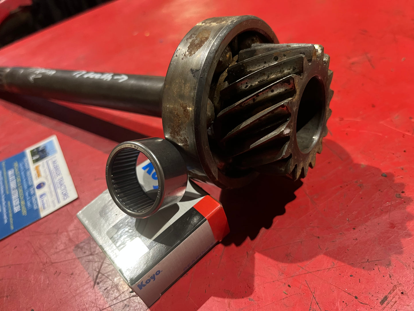 Input shaft & bearing