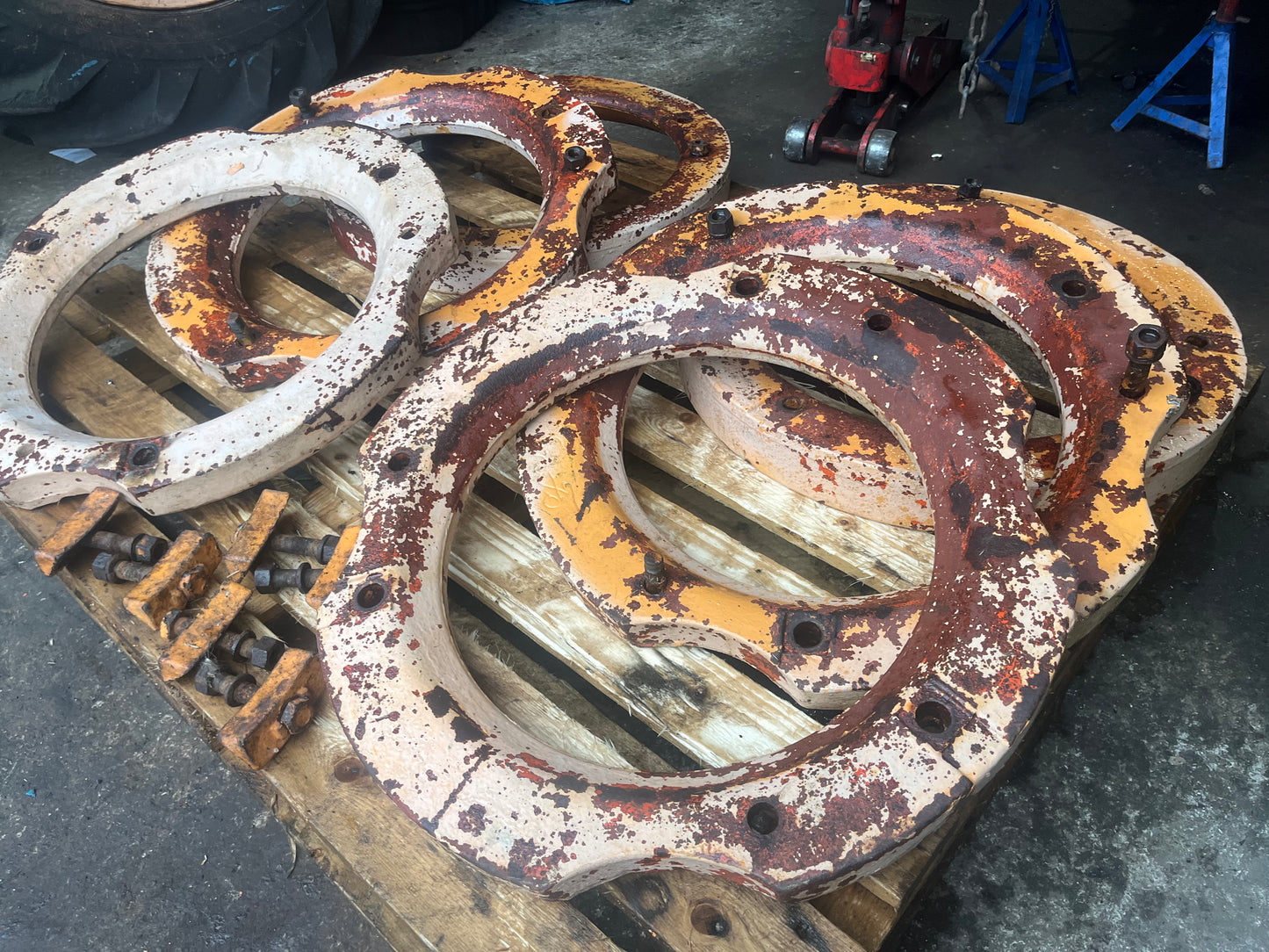 Dexta rear wheel weights