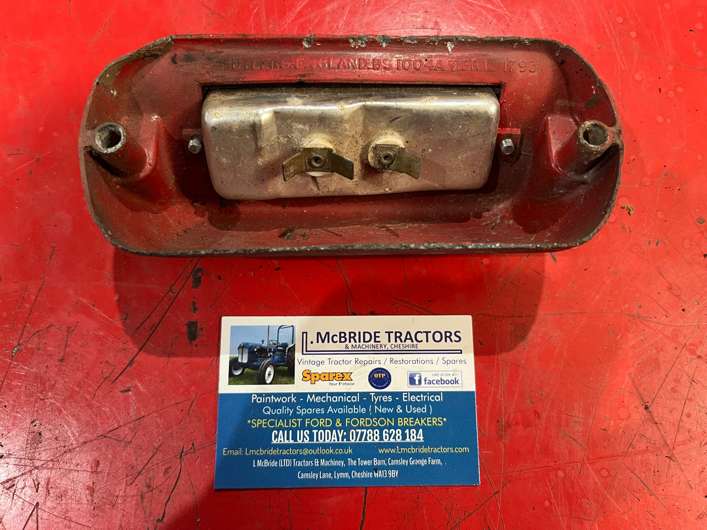 Genuine BUTLERS massey Ferguson rear lamp