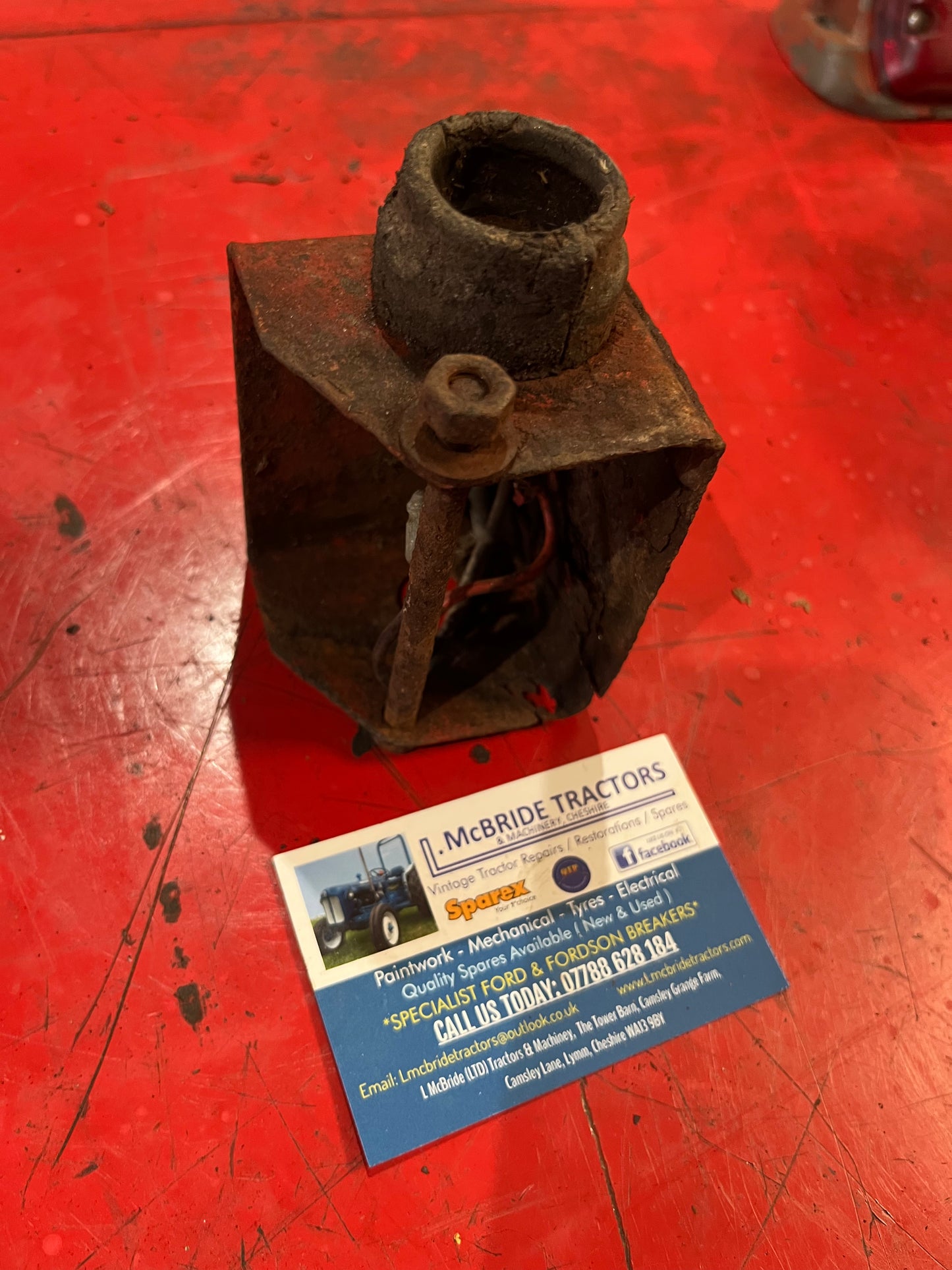 Massey Ferguson trailer plug socket & bracket