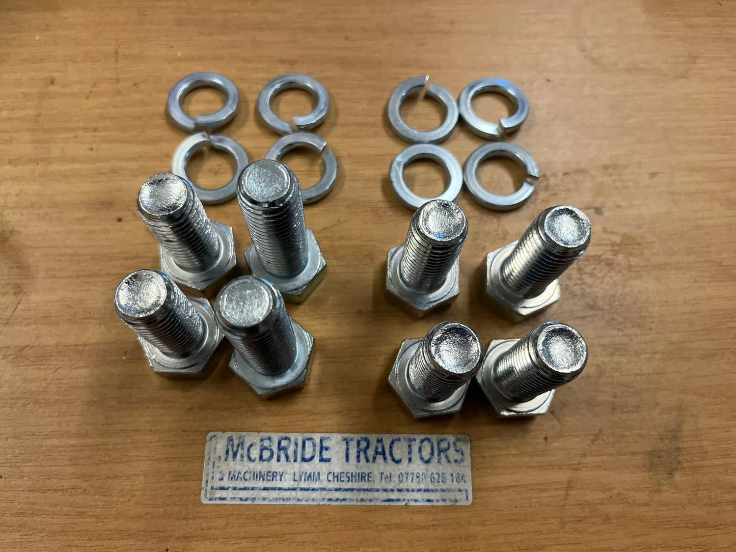 Fordson Dexta & Super Dexta Swinging Drawbar Bolt Fastener Set