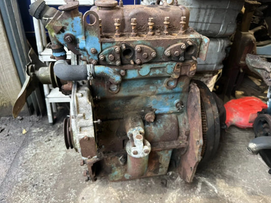 Fordson Dexta Engine Good Block Ideal For Rebuild