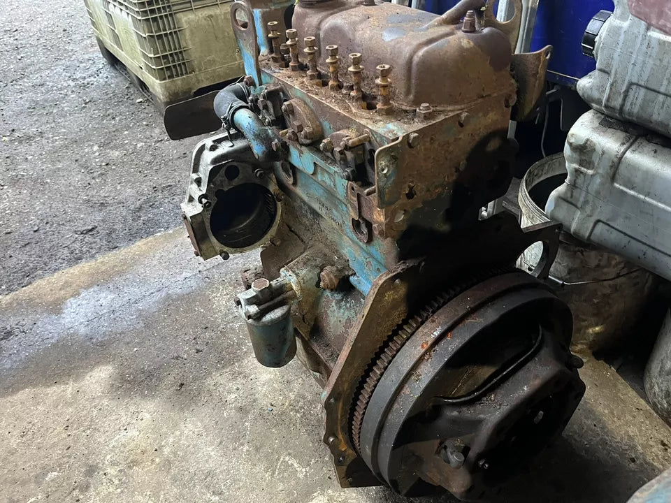 Fordson Dexta Engine Good Block Ideal For Rebuild