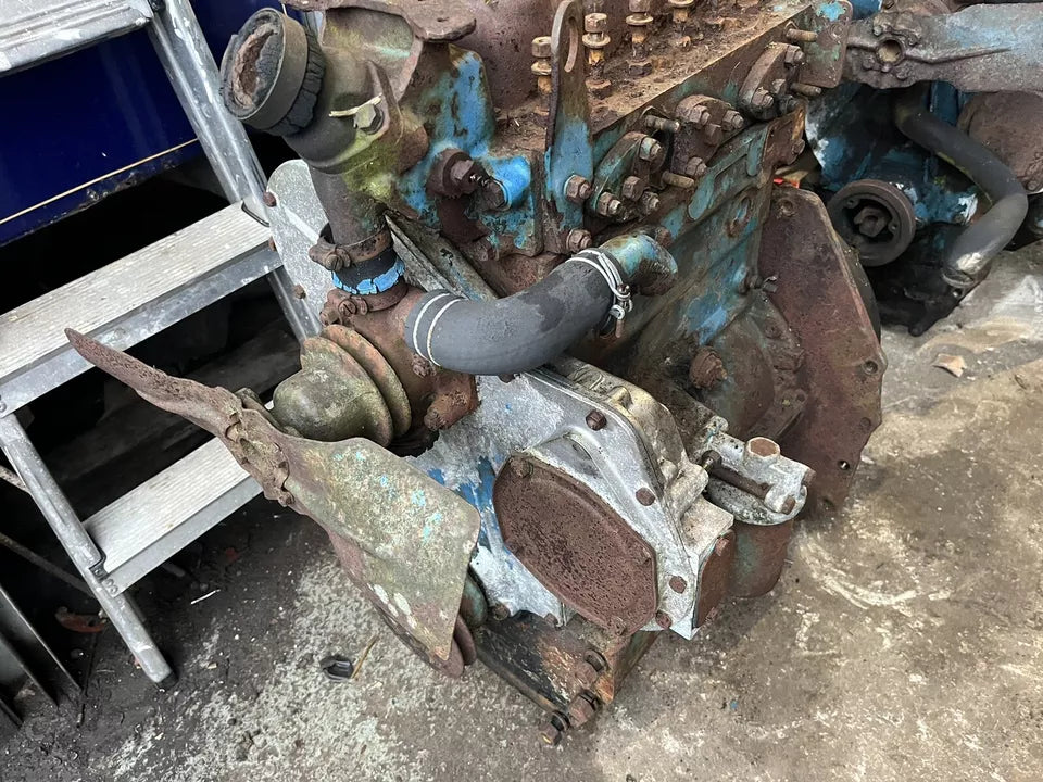 Fordson Dexta Engine Good Block Ideal For Rebuild