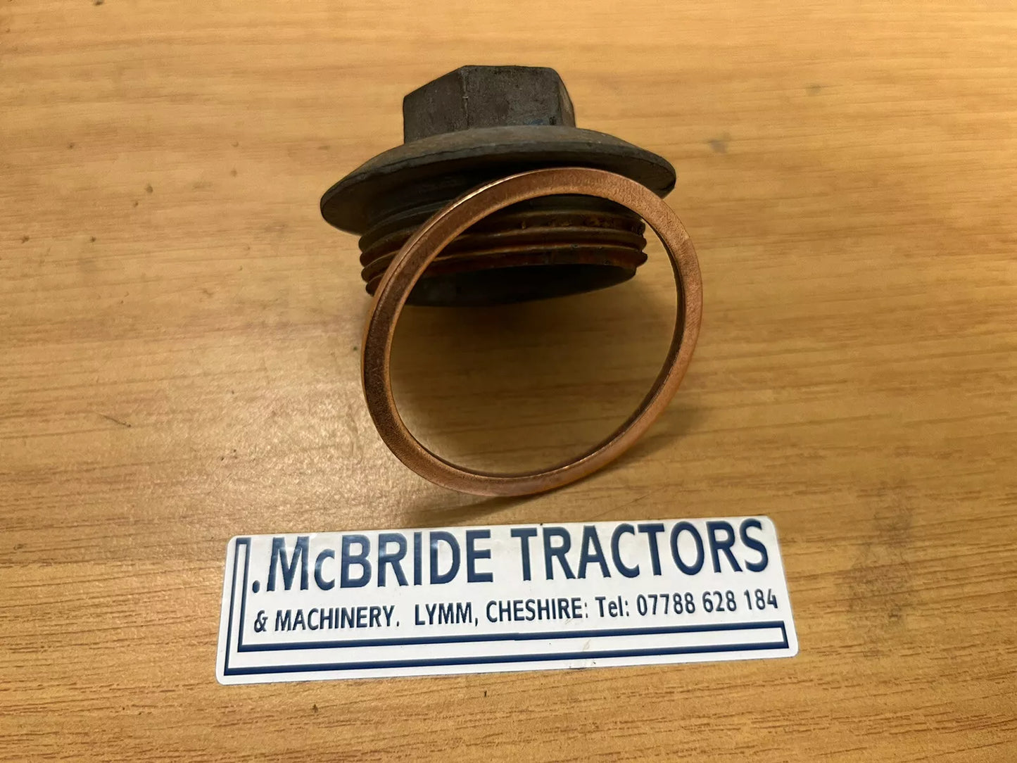 Fordson Dexta Major Ford 2000 3000 4000 Rear Axle Oil Filler Plug Copper Washers