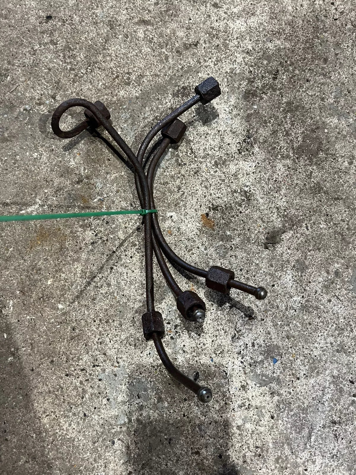 Fordson Dexta Diesel Injector Pipes (full Set)