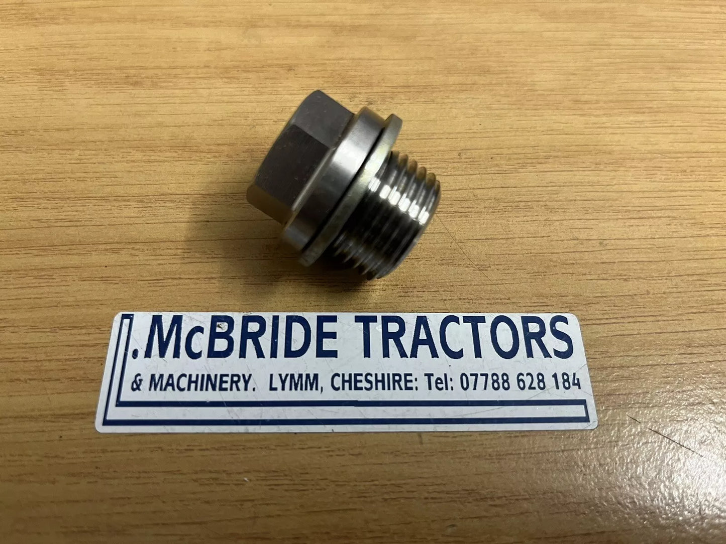 Fordson Dexta / Super Dexta / Super Major External Service Valve Blanking Plug