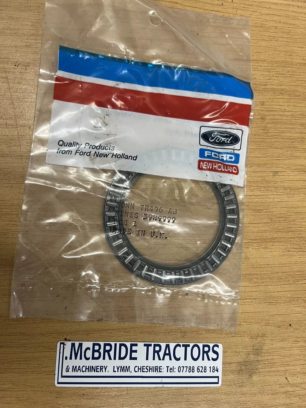 GENUINE FORD 10 SERIES TRANSMISSION Needle BEARING 3610 - 8210 NOS E0NN7R496AB